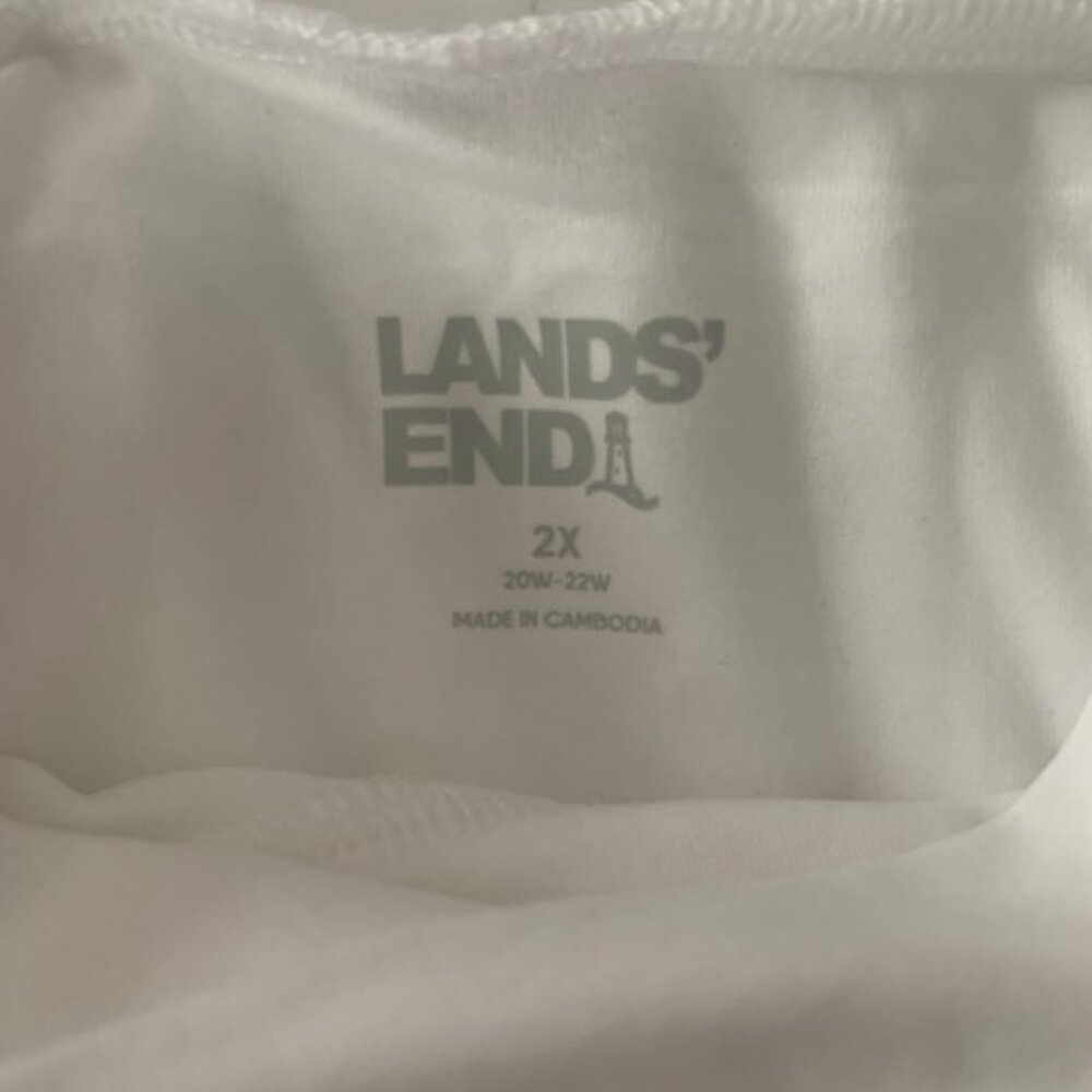Lands' End Tencel Turtleneck - Picture 3 of 3